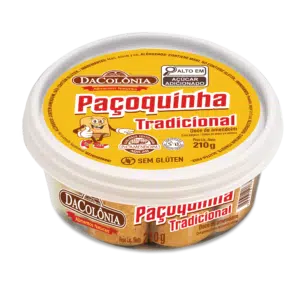 Paçoquinha em Rolha Tradicional Pote_210g