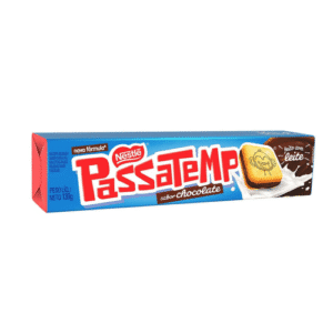 Biscoito Passatempo com recheio de chocolate