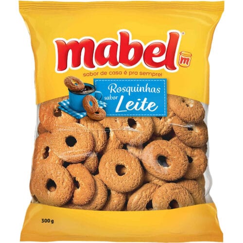 Rosquinhas de Leite Mabel 300g