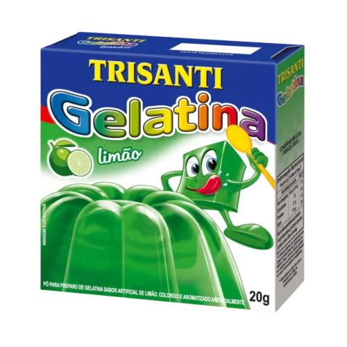 Gelatina Trisanti Sabor Limão