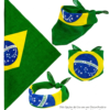 Bandana do Brasil em 100% algodão