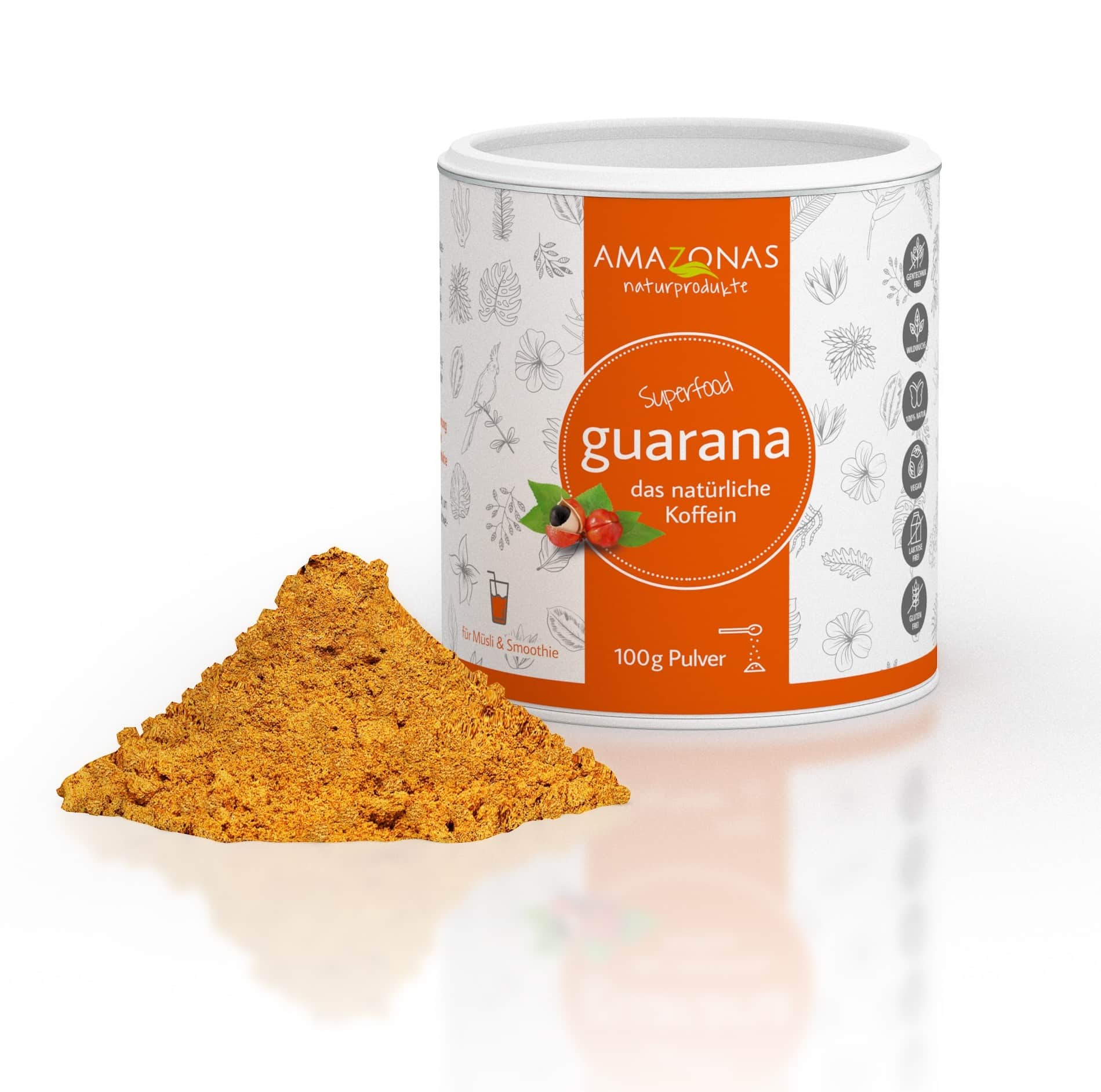 Pó de guaraná